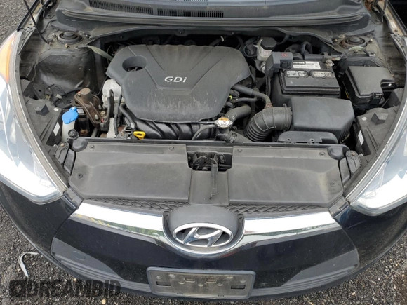 2012 Hyundai Veloster w/Black Int with VIN KMHTC6AD8CU027450, listed as a Copart auction lot 63756415 with 89,037 mi miles and Salvage title. Bid and sale history available at DreamBid. Image 11.