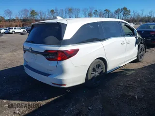 2024 Honda Odyssey Sport with VIN 5FNRL6H78RB005741, listed as a IAAI auction lot 41730895 with 99,392 mi miles and . Bid and sale history available at DreamBid. Image 4.