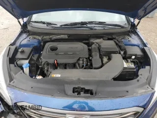 2017 Hyundai Sonata Sport with VIN 5NPE34AF9HH479847, listed as a Copart auction lot 49881475 with 62,991 mi miles and Salvage Title. Bid and sale history available at DreamBid. Image 12.