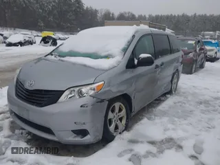 2017 Toyota Sienna L with VIN 5TDZZ3DC9HS802672, listed as a IAAI auction lot 41542558 with 147,788 mi miles and . Bid and sale history available at DreamBid. Image 17.