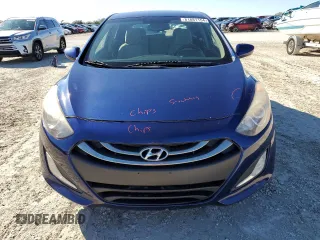 2013 Hyundai Elantra GT with VIN KMHD35LE3DU051449, listed as a Copart auction lot 81881154 with 123,969 mi miles and Salvage Title. Bid and sale history available at carsss.com. Image 5.