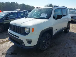 2021 Jeep Renegade Latitude with VIN ZACNJDBB6MPM63072, listed as a IAAI auction lot 41651788 with 69,201 mi miles. Bid and sale history available at carsss.com. Image 17.