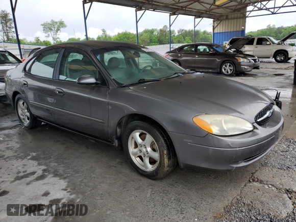 2002 Ford Taurus SES Standard with VIN 1FAFP55U92A197025, listed as a Copart auction lot 53959975 with 166,368 mi miles and Clean Title. Bid and sale history available at carsss.com. Image 4.