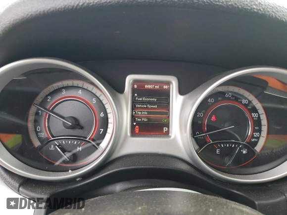 2014 Dodge Journey R/T with VIN 3C4PDDEG3ET206116, listed as a Copart auction lot 54933905 with 84,907 mi miles and Clean title. Bid and sale history available at DreamBid. Image 9.