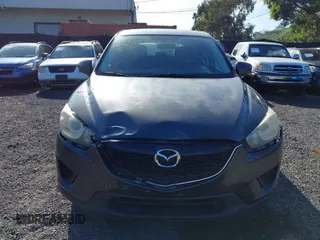 2014 Mazda CX-5 Sport with VIN JM3KE2BE8E0313407, listed as a IAAI auction lot 41215428 with 120,387 mi miles and . Bid and sale history available at carsss.com. Image 12.