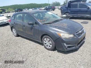 2015 Subaru Impreza 2.0i z VIN JF1GPAA60F9247760, wystawiony jako IAAI lot #42472155 z przebiegiem 137 382 mil mil oraz . Historia ofert i sprzedaży dostępna na DreamBid. Obrazek 1.