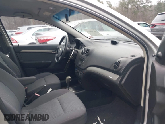 2008 Chevrolet Aveo LS with VIN KL1TD566X8B151512, listed as a IAAI auction lot 41364928 with 67,477 mi miles and . Bid and sale history available at DreamBid. Image 5.