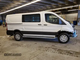 2024 Ford Transit Cargo with VIN 1FTBR1Y88RKA70197, listed as a Copart auction lot 76137834 with Not Provided miles and Clean Title. Bid and sale history available at DreamBid. Image 4.