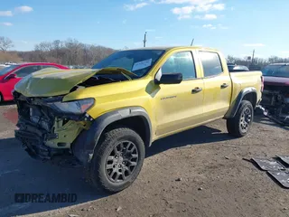 2023 Chevrolet Colorado 4WD Trail Boss with VIN 1GCPTEEK0P1197768, listed as a IAAI auction lot 41320246 with 21,425 mi miles. Bid and sale history available at carsss.com. Image 17.