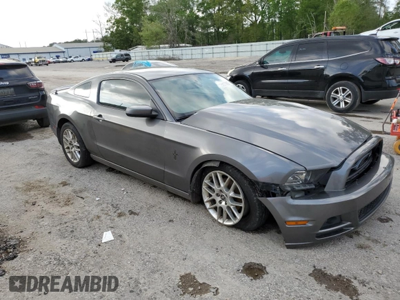 2014 Ford Mustang V6 with VIN 1ZVBP8AM9E5316301, listed as a Copart auction lot 51073695 with Not Provided miles and Salvage Title. Bid and sale history available at DreamBid. Image 4.