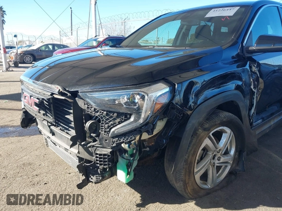 2020 GMC Terrain SLE z VIN 3GKALMEV4LL123089, wystawiony jako IAAI lot #41226447 z przebiegiem 38 415 mil mil oraz . Historia ofert i sprzedaży dostępna na DreamBid. Obrazek 6.