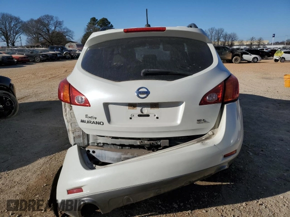2009 Nissan Murano SL with VIN JN8AZ18U99W023234, listed as a Copart auction lot 47648235 with 221,729 mi miles and Salvage Title. Bid and sale history available at DreamBid. Image 6.