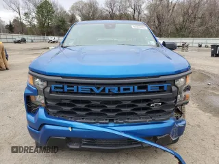2022 Chevrolet Silverado 1500 Work Truck with VIN 3GCNAAEK3NG632724, listed as a Copart auction lot 45302405 with 38,129 mi miles and Salvage Title. Bid and sale history available at DreamBid. Image 5.