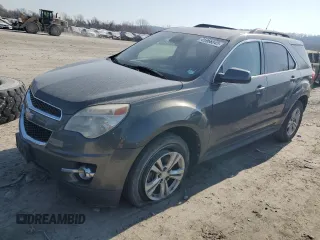 2012 Chevrolet Equinox LT w/1LT with VIN 2GNALDEK4C6312631, listed as a Copart auction lot 45966045 with 152,240 mi miles and Salvage Title. Bid and sale history available at carsss.com. Image 1.