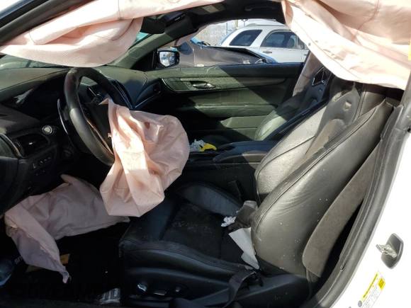 2018 Cadillac ATS-V z VIN 1G6AL1RY8J0162943, wystawiony jako Copart lot #79599824 z przebiegiem Nie podano mil oraz Szkody całkowita. Historia ofert i sprzedaży dostępna na DreamBid. Obrazek 7.
