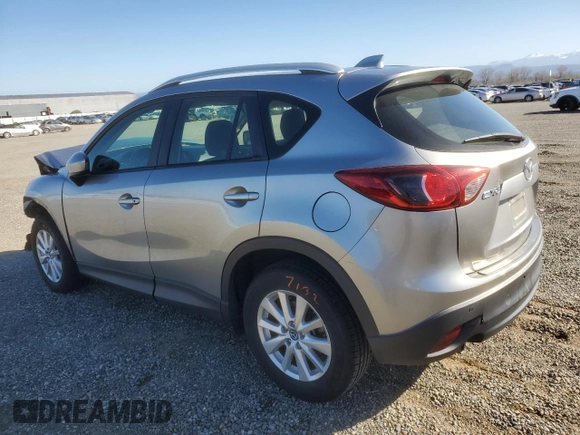 2014 Mazda CX-5 Sport with VIN JM3KE2BE1E0350718, listed as a Copart auction lot 46370205 with 98,065 mi miles and Salvage title. Bid and sale history available at DreamBid. Image 2.