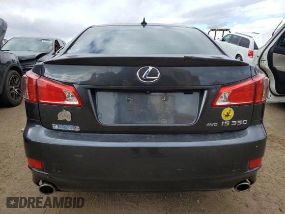 2011 Lexus IS 350 with VIN JTHCE5C2XB5001122, listed as a Copart auction lot 79341644 with 91,481 mi miles and Clean title. Bid and sale history available at DreamBid. Image 6.