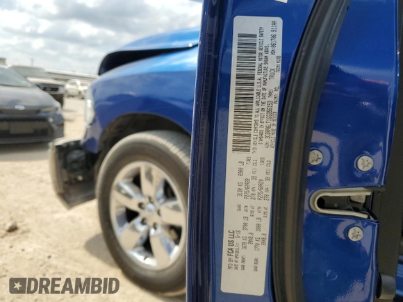 2016 Ram 1500 Lone Star z VIN 3C6RR6LT1GG356153, wystawiony jako Copart lot #53469435 z przebiegiem 80 782 mil mil oraz Szkoda całkowita • Salvage title. Historia ofert i sprzedaży dostępna na DreamBid. Obrazek 14.