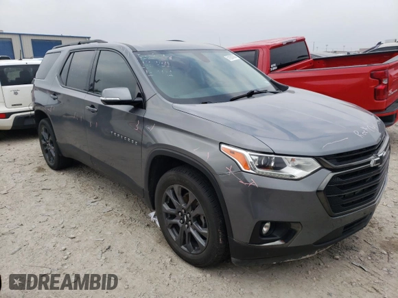 2019 Chevrolet Traverse RS with VIN 1GNERJKX2KJ123962, listed as a Copart auction lot 51050783 with 81,615 mi miles. Bid and sale history available at carsss.com. Image 4.