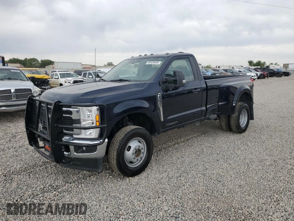 2024 Ford F-350 XL z VIN 1FTRF3DT6REC48328, wystawiony jako Copart lot #65439455 z przebiegiem 19 447 mil mil oraz Szkoda całkowita • Salvage title. Historia ofert i sprzedaży dostępna na DreamBid. Obrazek 1.