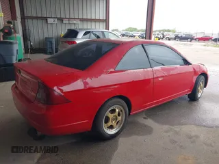 2002 Honda Civic EX with VIN 1HGEM21952L075315, listed as a IAAI auction lot 41906456 with 238,507 mi miles. Bid and sale history available at carsss.com. Image 4.