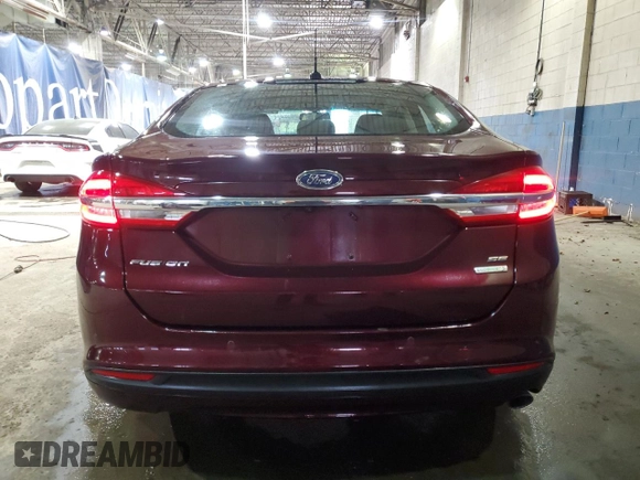2017 Ford Fusion SE with VIN 3FA6P0HD1HR166686, listed as a Copart auction lot 51550065 with 98,235 mi miles and Clean Title. Bid and sale history available at DreamBid. Image 6.