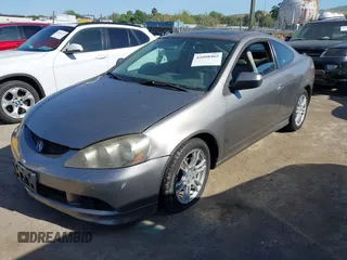 2005 Acura RSX with VIN JH4DC54885S010243, listed as a IAAI auction lot 42098465 with 126,501 mi miles. Bid and sale history available at carsss.com. Image 2.