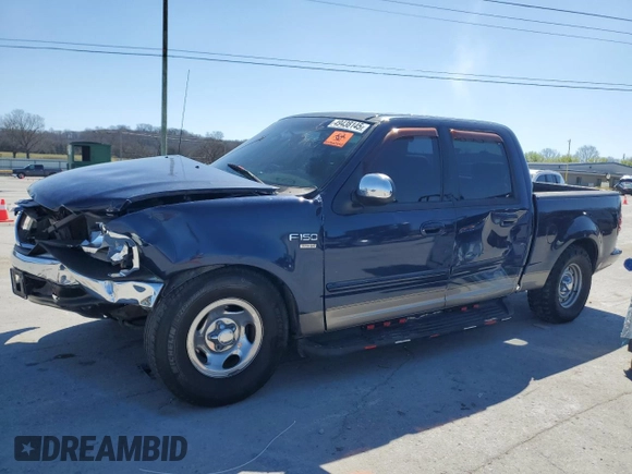 2003 Ford F-150 XLT with VIN 1FTRW07633KD25329, listed as a Copart auction lot 49438145 with 274,516 mi miles and Salvage Title. Bid and sale history available at carsss.com. Image 1.
