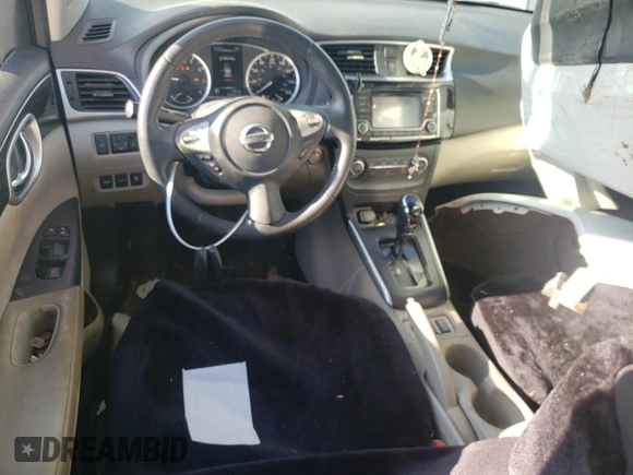 2016 Nissan Sentra SV with VIN 3N1AB7AP3GY298307, listed as a Copart auction lot 49601415 with 103,361 mi miles and Salvage Title. Bid and sale history available at DreamBid. Image 8.