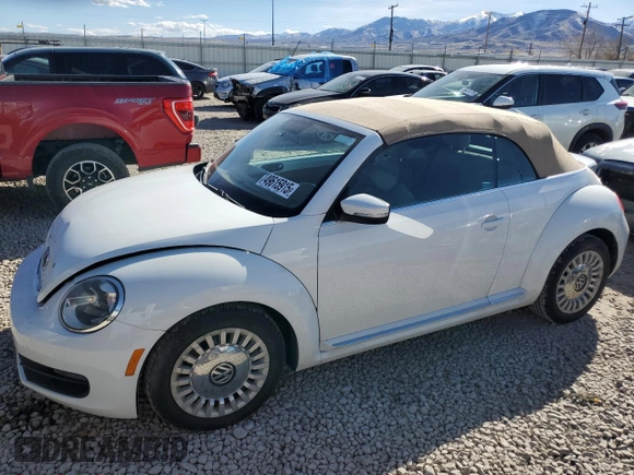 2014 Volkswagen Beetle 1.8T with VIN 3VW517AT4EM818949, listed as a Copart auction lot 49615915 with 103,682 mi miles and Salvage title. Bid and sale history available at DreamBid. Image 1.