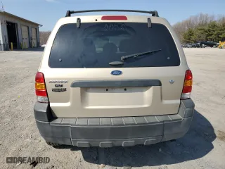 2007 Ford Escape XLT with VIN 1FMCU93137KA07593, listed as a Copart auction lot 48858345 with 123,487 mi miles and Salvage Title. Bid and sale history available at carsss.com. Image 6.