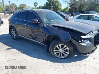 2011 Infiniti FX35 with VIN JN8AS1MU5BM110365, listed as a IAAI auction lot 41712866 with 94,810 mi miles. Bid and sale history available at carsss.com. Image 1.