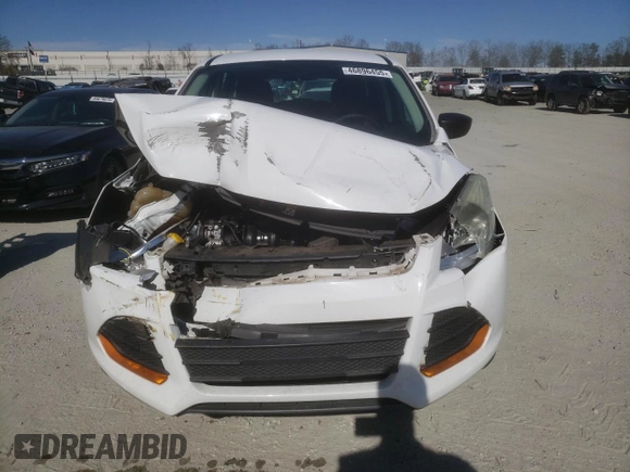 2014 Ford Escape S with VIN 1FMCU0F74EUD30497, listed as a Copart auction lot 46896455 with 124,214 mi miles and Salvage Title. Bid and sale history available at carsss.com. Image 5.