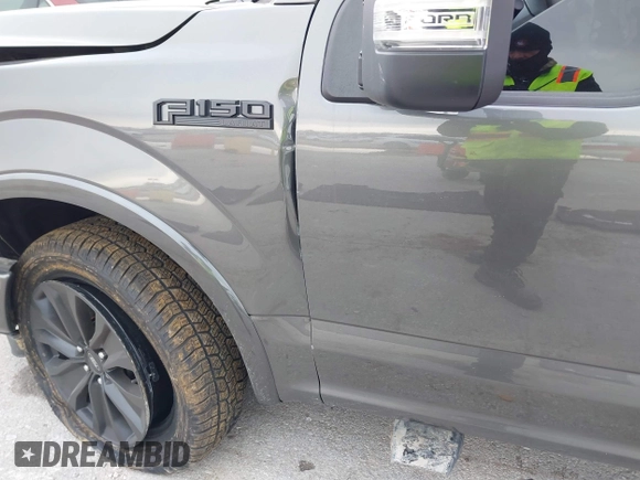 2020 Ford F-150 XL with VIN 1FTFW1E47LFC74601, listed as a IAAI auction lot 41238768 with 50,018 mi miles. Bid and sale history available at carsss.com. Image 19.