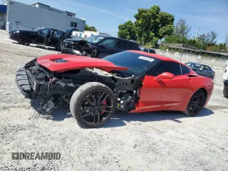 2019 Chevrolet Corvette 1LT z VIN 1G1YB2D72K5121028, wystawiony jako Copart lot #57628095 z przebiegiem 70 565 mil mil oraz Nie do naprawy • Non repairable. Historia ofert i sprzedaży dostępna na DreamBid. Obrazek 1.