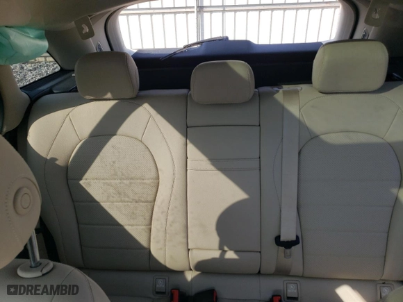 2017 Mercedes-Benz GLC with VIN WDC0G4JB1HF166291, listed as a Copart auction lot 65521144 with 0 mi miles and Salvage Title. Bid and sale history available at carsss.com. Image 10.