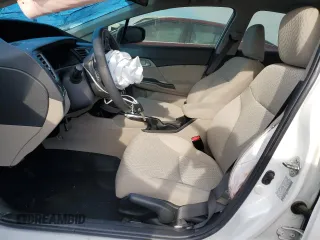 2015 Honda Civic LX with VIN 19XFB2F56FE119187, listed as a Copart auction lot 49957975 with 104,792 mi miles and Salvage Title. Bid and sale history available at DreamBid. Image 7.