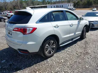 2016 Acura RDX Advance Pkg with VIN 5J8TB3H75GL010804, listed as a IAAI auction lot 41778097 with 110,206 mi miles. Bid and sale history available at carsss.com. Image 4.