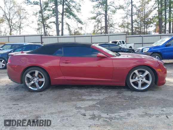 2015 Chevrolet Camaro LT with VIN 2G1FF3D37F9275788, listed as a IAAI auction lot 41109936 with 87,198 mi miles. Bid and sale history available at carsss.com. Image 13.