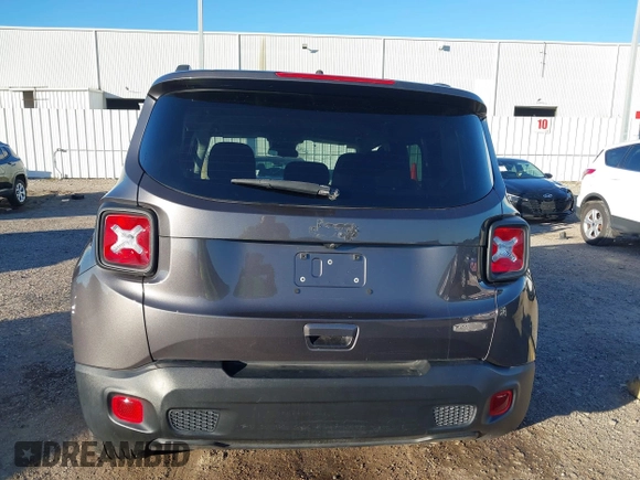 2020 Jeep Renegade Latitude with VIN ZACNJABB8LPL25157, listed as a IAAI auction lot 41065402 with 64,982 mi miles. Bid and sale history available at carsss.com. Image 16.