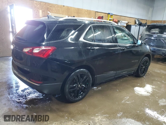 2020 Chevrolet Equinox LT with VIN 2GNAXUEV6L6164660, listed as a Copart auction lot 49832875 with 51,114 mi miles and Non Repairable. Bid and sale history available at DreamBid. Image 3.