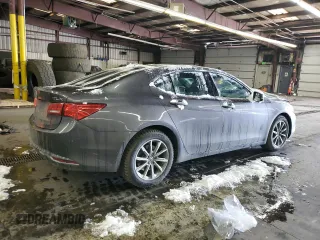 2020 Acura TLX w/Technology Pkg with VIN 19UUB1F59LA001720, listed as a Copart auction lot 45046615 with 128,218 mi miles and Salvage Title. Bid and sale history available at carsss.com. Image 3.
