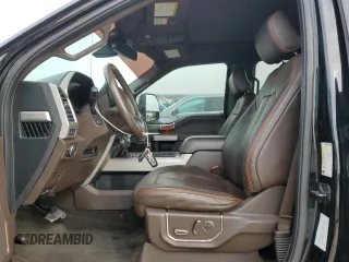2017 Ford Super Duty F-250 SRW Lariat with VIN 1FT7W2BTXHEC19787, listed as a Copart auction lot 44925605 with 143,552 mi miles and Salvage Title. Bid and sale history available at carsss.com. Image 7.