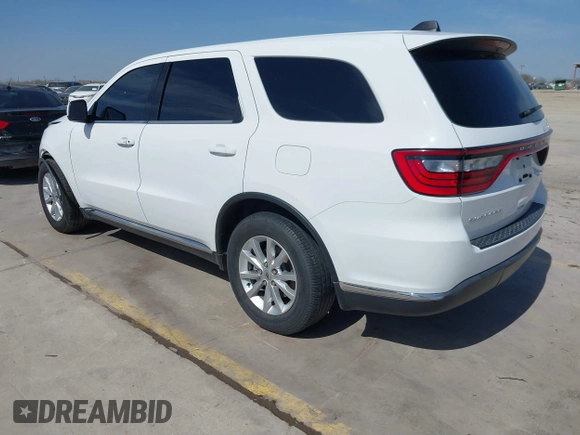 2021 Dodge Durango SXT Plus with VIN 1C4RDHAG9MC659236, listed as a IAAI auction lot 41754168 with 58,232 mi miles and . Bid and sale history available at DreamBid. Image 3.