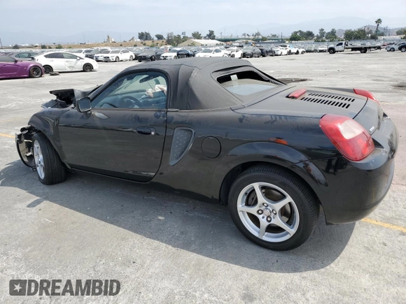 2000 Toyota MR2 z VIN JTDFR3200Y0006035, wystawiony jako Copart lot #56325275 z przebiegiem 143 879 mil mil oraz Szkoda całkowita • Salvage title. Historia ofert i sprzedaży dostępna na DreamBid. Obrazek 2.