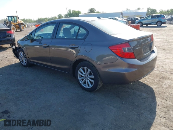 2012 Honda Civic EX-L with VIN 19XFB2F94CE303073, listed as a IAAI auction lot 42136841 with 102,905 mi miles and . Bid and sale history available at DreamBid. Image 3.
