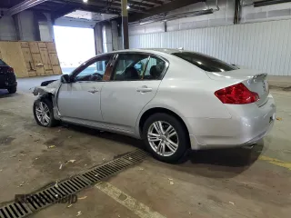 2015 Infiniti Q40 with VIN JN1CV6AR1FM524678, listed as a Copart auction lot 80853524 with 0 mi miles and Salvage Title. Bid and sale history available at carsss.com. Image 2.