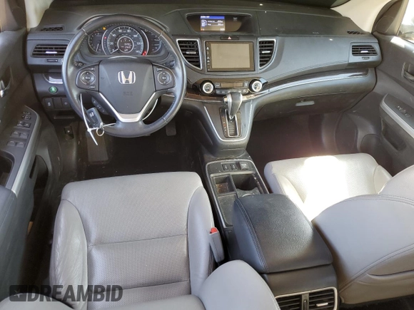 2015 Honda CR-V EX-L with VIN 2HKRM4H73FH638405, listed as a Copart auction lot 52294205 with 102,984 mi miles and Salvage Title. Bid and sale history available at carsss.com. Image 8.