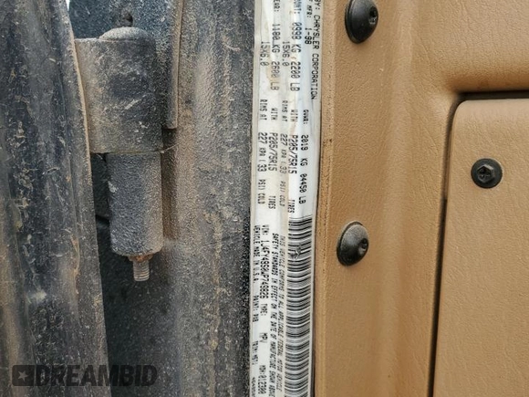 1998 Jeep Wrangler Sahara with VIN 1J4FY49S0WP749826, listed as a Copart auction lot 55174205 with 203,574 mi miles and Salvage title. Bid and sale history available at DreamBid. Image 12.