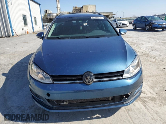 2017 Volkswagen Golf SportWagen S with VIN 3VWA17AU3HM502728, listed as a Copart auction lot 43303074 with 148,127 mi miles and Salvage Title. Bid and sale history available at carsss.com. Image 5.